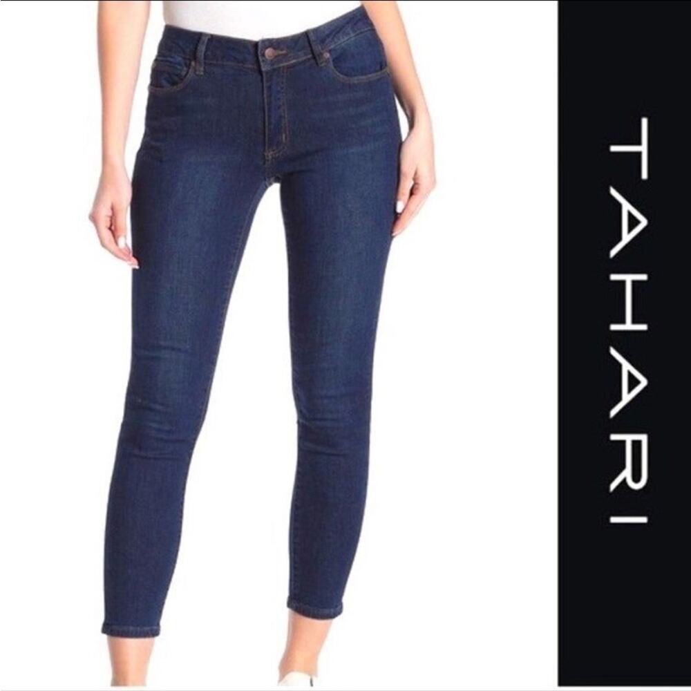 Tahari Women's Blue Jeans